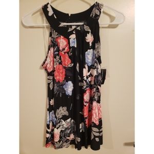 Floral sleeveless blouse - INC Intl Concepts